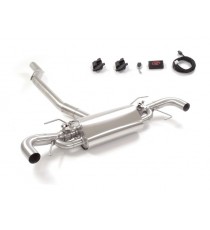 Ragazzon | Terminale silenziato con valvole per Alfa Romeo Stelvio 2.0 Turbo Q4 (200cv/250cv/280cv)