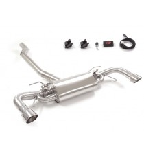 Ragazzon | Terminale silenziato con finali rotondi cromati con valvole per Alfa Romeo Giulia 2.0 Turbo (200cv) 2.0 Turbo Q4 Veloce (280cv) 2.0 Turbo Veloce (250cv) Ragazzon | Terminale silenziato con finali rotondi cromati con valvole per Alfa Romeo Giulia 2.0 Turbo (200cv) 2.0 Turbo Q4 Veloce (280cv) 2.0 Turbo Veloce (250cv)