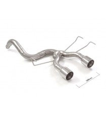 Ragazzon | Terminale solo tubo con finali rotondi cromati centrali per Abarth 500/595 1.4 TJET (135cv/140cv/145cv/160cv/165cv/180cv) Ragazzon | Terminale solo tubo con finali rotondi cromati centrali per Abarth 500/595 1.4 TJET (135cv/140cv/145cv/160cv/165cv/180cv)