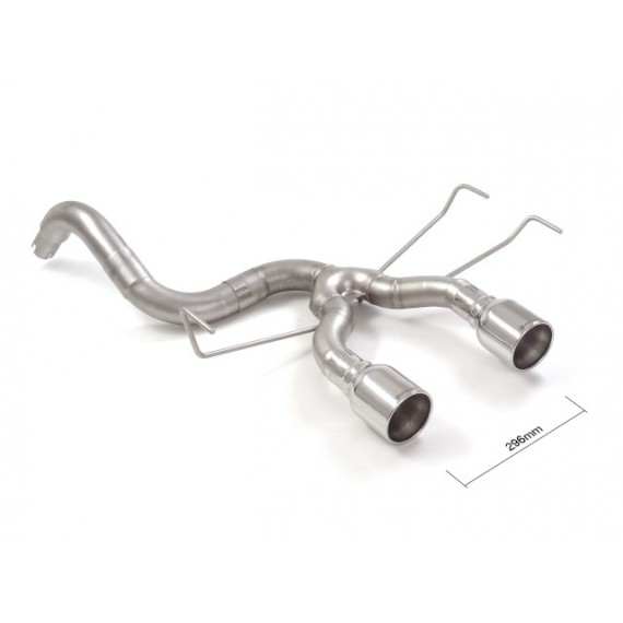 Ragazzon | Terminale solo tubo con finali rotondi cromati centrali per Abarth 500/595 1.4 TJET (135cv/140cv/145cv/160cv/165cv/180cv) Ragazzon | Terminale solo tubo con finali rotondi cromati centrali per Abarth 500/595 1.4 TJET (135cv/140cv/145cv/160cv/165cv/180cv)