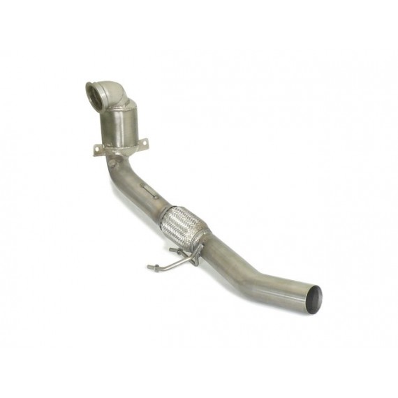 Ragazzon | Downpipe Catalizzato 200 celle per Audi S1 8X Sportback 2.0TFSI Quattro (231cv) Ø76mm COMPATIBILE CON POSTERIORE ORIGINALE
