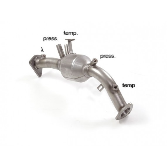 Ragazzon | Downpipe Catalizzato per Audi A4 8K 2.0TDi (136cv/143cv/170cv/177cv) 2.0TDi Quattro (170cv/177cv) COMPATIBILE CON POSTERIORE ORIGINALE