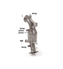 Ragazzon | Downpipe Catalizzato per Alfa Romeo Stelvio 2.2 Turbo Diesel Q4 (180cv/210cv) COMPATIBILE CON POSTERIORE ORIGINALE Ragazzon | Downpipe Catalizzato per Alfa Romeo Stelvio 2.2 Turbo Diesel Q4 (180cv/210cv) COMPATIBILE CON POSTERIORE ORIGINALE