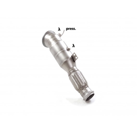 Ragazzon | Downpipe Catalizzato 300celle per Toyota Supra GR 3.0 Mk5 (340cv) / BMW Z4 (G29) M40i 2019>> / M240i XDrive (G42) (375cv) 2021>> COMPATIBILE CON POSTERIORE ORIGINALE