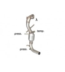 Ragazzon | Downpipe Catalizzato per Alfa Romeo Mito 1.3 JTDm (95cv) COMPATIBILE CON POSTERIORE ORIGINALE