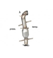 Ragazzon | Downpipe Catalizzato per Alfa Romeo Mito 1.6 JTDm (120cv) COMPATIBILE CON POSTERIORE ORIGINALE