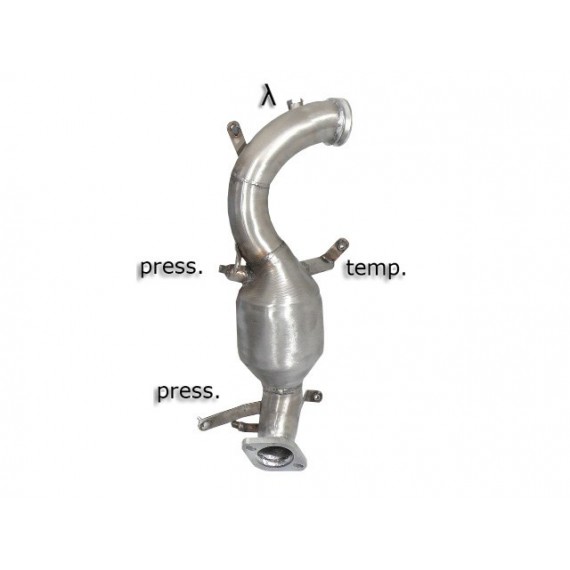 Ragazzon | Downpipe Catalizzato per Alfa Romeo Giulietta 2.0 JTDm2 (140cv/170cv/150cv) COMPATIBILE CON POSTERIORE ORIGINALE
