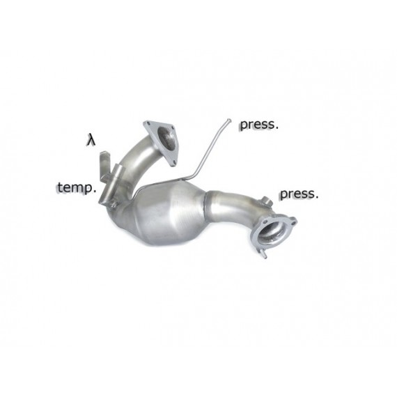 Ragazzon | Downpipe Catalizzato per Audi A5 8T 3.0TDi V6 Quattro (245cv) COMPATIBILE CON POSTERIORE ORIGINALE