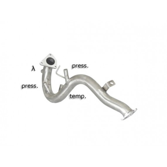 Ragazzon | Downpipe non Catalizzato per Audi A4 8K 2.7TDi V6 (190cv) 3.0TDi V6 Quattro (240cv) COMPATIBILE CON POSTERIORE ORIGINALE