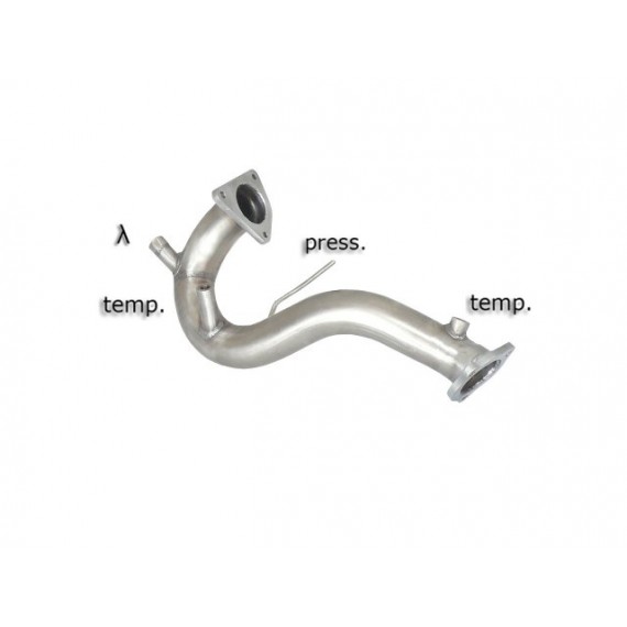 Ragazzon | Downpipe non Catalizzato per Audi A6 4G 3.0TDi V6 Quattro (245cv) COMPATIBILE CON POSTERIORE ORIGINALE