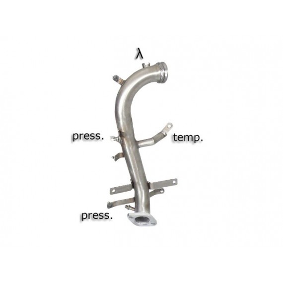 Ragazzon | Downpipe non Catalizzato per Alfa Romeo Giulietta 2.0 JTDm2 (140cv/170cv/150cv) COMPATIBILE CON POSTERIORE ORIGINALE