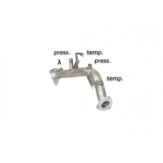 Ragazzon | Downpipe non Catalizzato per Audi A5 8T 2.0 TDI (143cv/170cv/177cv) Coupé, Sportback e Quattro (2007–2016) COMPATIBILE CON POSTERIORE ORIGINALE