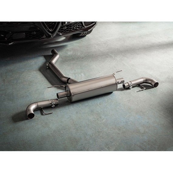 Ragazzon | Terminale silenziato per Alfa Romeo Stelvio 2.0 Turbo Q4 (200cv/250cv/280cv)