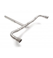 Ragazzon | Terminale non silenziato con finali rotondi cromati 90mm per Alfa Romeo Tonale (160cv) Ragazzon | Terminale non silenziato con finali rotondi cromati 90mm per Alfa Romeo Tonale (160cv)