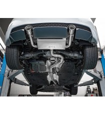 Ragazzon | Terminale silenziato con finali rotondi cromati per Audi TT FV/8S Quattro 2.0TFSI (230cv) Quattro 45TFSI (245cv) DA MONTARE IN COPPIA CON: 55.0655.00
