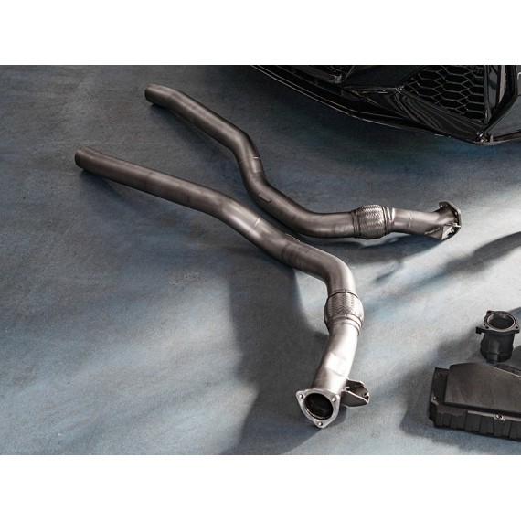 Ragazzon | Tubi anteriori elimina silenziatori per Audi RS6 C8 4.0TFSI (600cv)