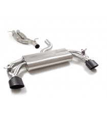 Ragazzon | Terminale silenziato + Centrale silenziato con terminali ovali neri per Audi RS3 8V Sportback Quattro 2.5TFSI (400cv) Ragazzon | Terminale silenziato + Centrale silenziato con terminali ovali neri per Audi RS3 8V Sportback Quattro 2.5TFSI (400cv)