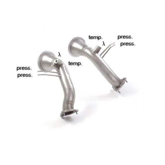 Ragazzon | Downpipe non Catalizzato per Audi RS4 F4 B9 Quattro 2.9TFSI (450cv) 2019>> COMPATIBILE CON POSTERIORE ORIGINALE