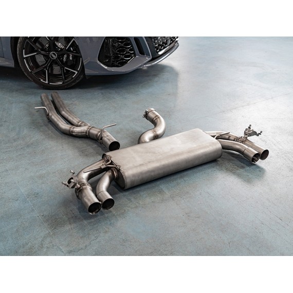 Ragazzon | Terminale silenziato + Centrale non silenziato per Audi RS3 8Y Sportback Quattro 2.5TFSI (400cv)