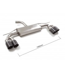 Ragazzon | Terminale silenziato con finali rotondi in Carbonio per Audi A3 8Y/GY 35TFSI (150cv)