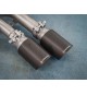Ragazzon | Terminale silenziato con finali rotondi in Carbonio per Cupra Formentor KM VZ 2.0TSI 4Drive (310cv) 2020>> DA MONTARE IN COPPIA CON 57.0147.00 - 55.0725.00