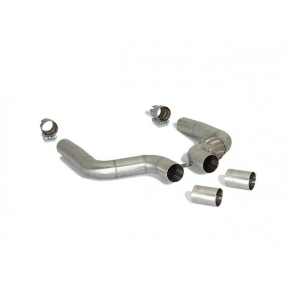 Ragazzon | Downpipe secondari per Ford Mustang Mk6 Coupè 5.0 V8 GT (422cv) Ø 76mm