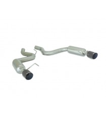 Ragazzon | Terminali silenziati con finali rotondi in Carbonio per Ford Mustang Mk6 Cabrio 2.3i Ecoboost (290cv/317cv)