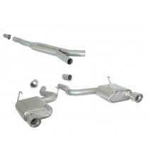 Ragazzon | Terminale silenziato + Centrale non silenziato per Ford Mustang Mk6 Cabrio 2.3i Ecoboost (290cv/317cv)