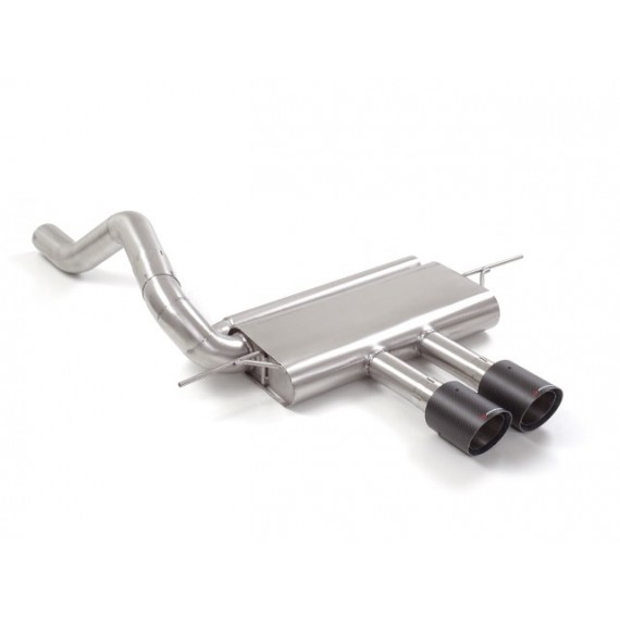 Ragazzon | Terminale silenziato con finali rotondi in Carbonio per Ford Focus Mk3 ST 2.0T (250cv)