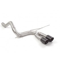 Ragazzon | Terminale non silenziato con finali rotondi in Carbonio per Ford Focus Mk3 ST 2.0T (250cv)