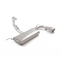 Ragazzon | Terminale silenziato con finale ovale cromato per Ford Focus Mk4 1.0/1.5 Ecoboost (125cv/150cv)