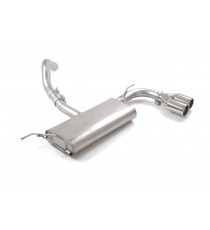 Ragazzon | Terminale silenziato con finali rotondi cromati per Ford Focus Mk4 1.0/1.5 Ecoboost (125cv/150cv)