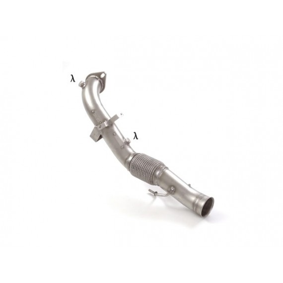 Ragazzon | Downpipe Catalizzato Ø76mm per Ford Focus Mk3 RS 4x4 (350cv) COMPATIBILE CON POSTERIORE ORIGINALE