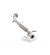 Ragazzon | Downpipe non Catalizzato per Ford Focus Mk4 1.5 Ecoboost (150cv) COMPATIBILE CON POSTERIORE ORIGINALE Ragazzon | Downpipe non Catalizzato per Ford Focus Mk4 1.5 Ecoboost (150cv) COMPATIBILE CON POSTERIORE ORIGINALE