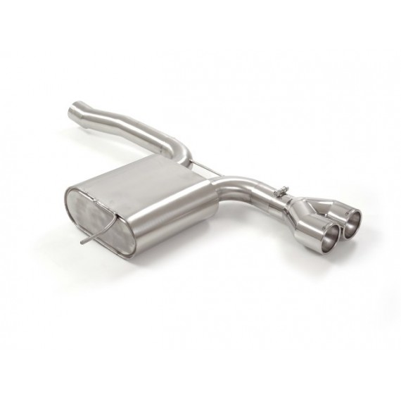 Ragazzon | Terminale silenziato con finali rotondi cromati per MINI F56 Cooper S 2.0 (192cv)