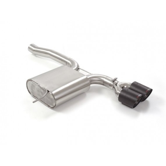 Ragazzon | Terminale silenziato con finali rotondi in Carbonio per MINI F56 Cooper S 2.0 (192cv)