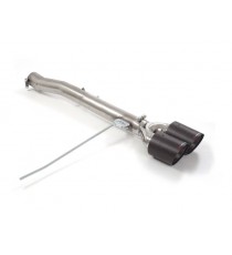 Ragazzon | Terminale non silenziato con finali rotondi in Carbonio per MINI F56 Cooper S 2.0 (192cv)