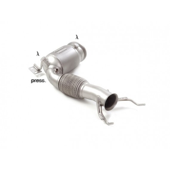Ragazzon | Downpipe Catalizzato 200celle per MINI F56 Cooper S / JCW F56-F57 / GP (306cv) / BMW M135i F40 / X2 F39 M35i / M235i F44 / 120i F40 COMPATIBILE CON POSTERIORE ORIGINALE Ragazzon | Downpipe Catalizzato 200celle per MINI F56 Cooper S / JCW F56-F57 / GP (306cv) / BMW M135i F40 / X2 F39 M35i / M235i F44 / 120i F40 COMPATIBILE CON POSTERIORE ORIGINALE