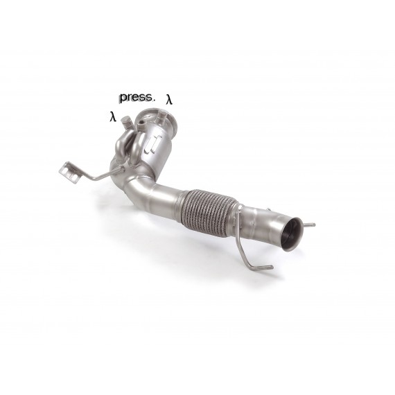 Ragazzon | Downpipe Catalizzato 200celle per MINI Countryman F60 JCW ALL4 (306cv) 11/2020 COMPATIBILE CON POSTERIORE ORIGINALE