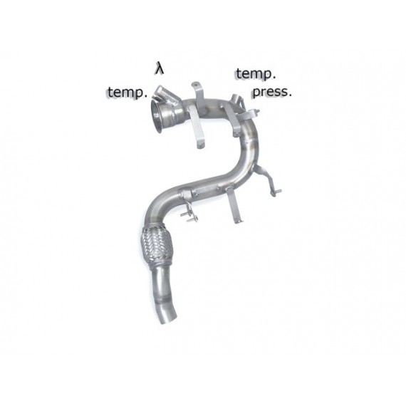 Ragazzon | Downpipe non Catalizzato per MINI Clubman R55 Cooper D/SD 1.6 (111cv/143cv) SD 2.0 (143cv) COMPATIBILE CON POSTERIORE ORIGINALE