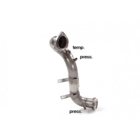 Ragazzon | Downpipe non Catalizzato per Maserati Ghibli 3.0D V6 (250cv/275cv) 2013>>07/2018 COMPATIBILE CON POSTERIORE ORIGINALE