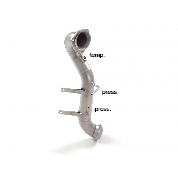 Ragazzon | Downpipe non Catalizzato per Maserati Ghibli 3.0D V6 (250cv/275cv) 08/2018>>2020 COMPATIBILE CON POSTERIORE ORIGINALE
