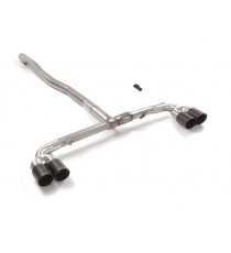 Ragazzon | Terminale non silenziato con finali sdoppiati rotondi in Carbonio per Mercedes W177 A35 AMG 4MATIC (306cv)