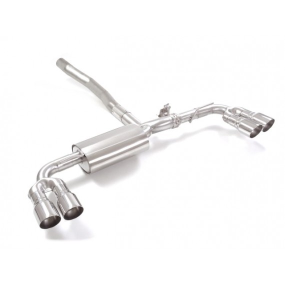 Ragazzon | Terminale silenziato con valvole con finali rotondi sdoppiati cromati per Mercedes W177 A220 4Matic (190cv) Ragazzon | Terminale silenziato con valvole con finali rotondi sdoppiati cromati per Mercedes W177 A220 4Matic (190cv)
