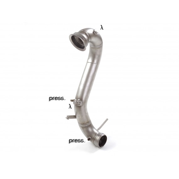 Ragazzon | Downpipe non Catalizzato per Mercedes A45 AMG W176 4MATIC (360cv/380cv) COMPATIBILE CON POSTERIORE ORIGINALE