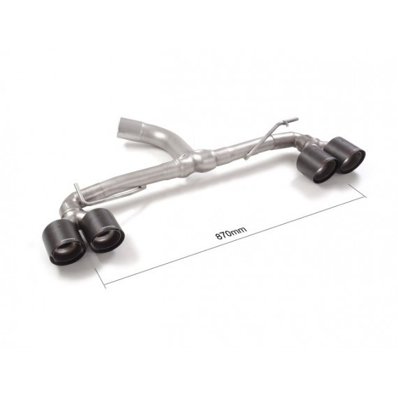 Ragazzon | Terminale non silenziato con doppi finali rotondi in Carbonio per Toyota Yaris GR 1.6 (260cv) 2020>> DA MONTARE IN COPPIA CON 55.0719.00 - 57.0149.00 Ragazzon | Terminale non silenziato con doppi finali rotondi in Carbonio per Toyota Yaris GR 1.6 (260cv) 2020>> DA MONTARE IN COPPIA CON 55.0719.00 - 57.0149.00