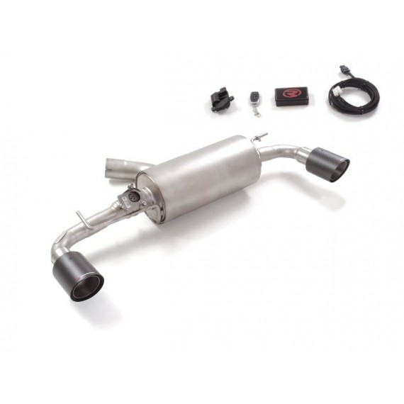 Ragazzon | Terminale silenziato con finali rotondi in Carbonio con valvole per Toyota Yaris GR 1.6 (260cv) 2020>> DA MONTARE IN COPPIA CON 55.0719.00 - 57.0149.00 Ragazzon | Terminale silenziato con finali rotondi in Carbonio con valvole per Toyota Yaris GR 1.6 (260cv) 2020>> DA MONTARE IN COPPIA CON 55.0719.00 - 57.0149.00