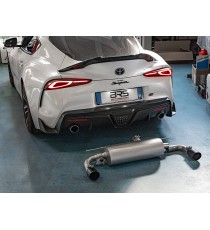 Ragazzon | Impianto di scarico con terminali rotondi neri per Toyota Supra GR 2.0 Mk5 (260cv) Ragazzon | Impianto di scarico con terminali rotondi neri per Toyota Supra GR 2.0 Mk5 (260cv)