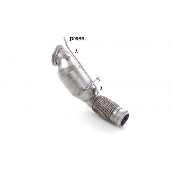 Ragazzon | Downpipe Catalizzato 200celle per Toyota Supra GR 2.0 Mk5 (260cv) COMPATIBILE CON POSTERIORE ORIGINALE