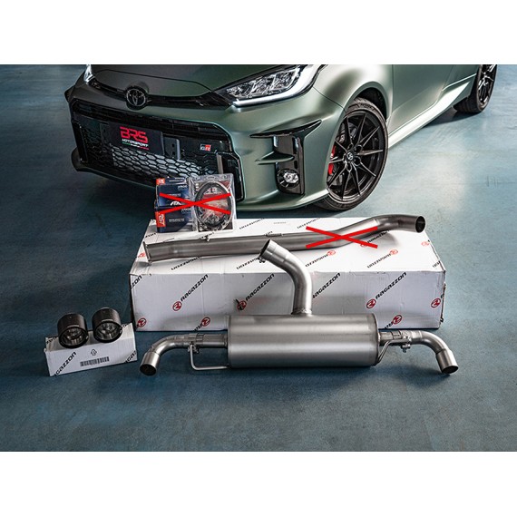 Ragazzon | Terminale silenziato con finali rotondi in Carbonio per Toyota Yaris GR 1.6 (260cv) 2020>> DA MONTARE IN COPPIA CON 55.0719.00 - 57.0149.00 Ragazzon | Terminale silenziato con finali rotondi in Carbonio per Toyota Yaris GR 1.6 (260cv) 2020>> DA MONTARE IN COPPIA CON 55.0719.00 - 57.0149.00